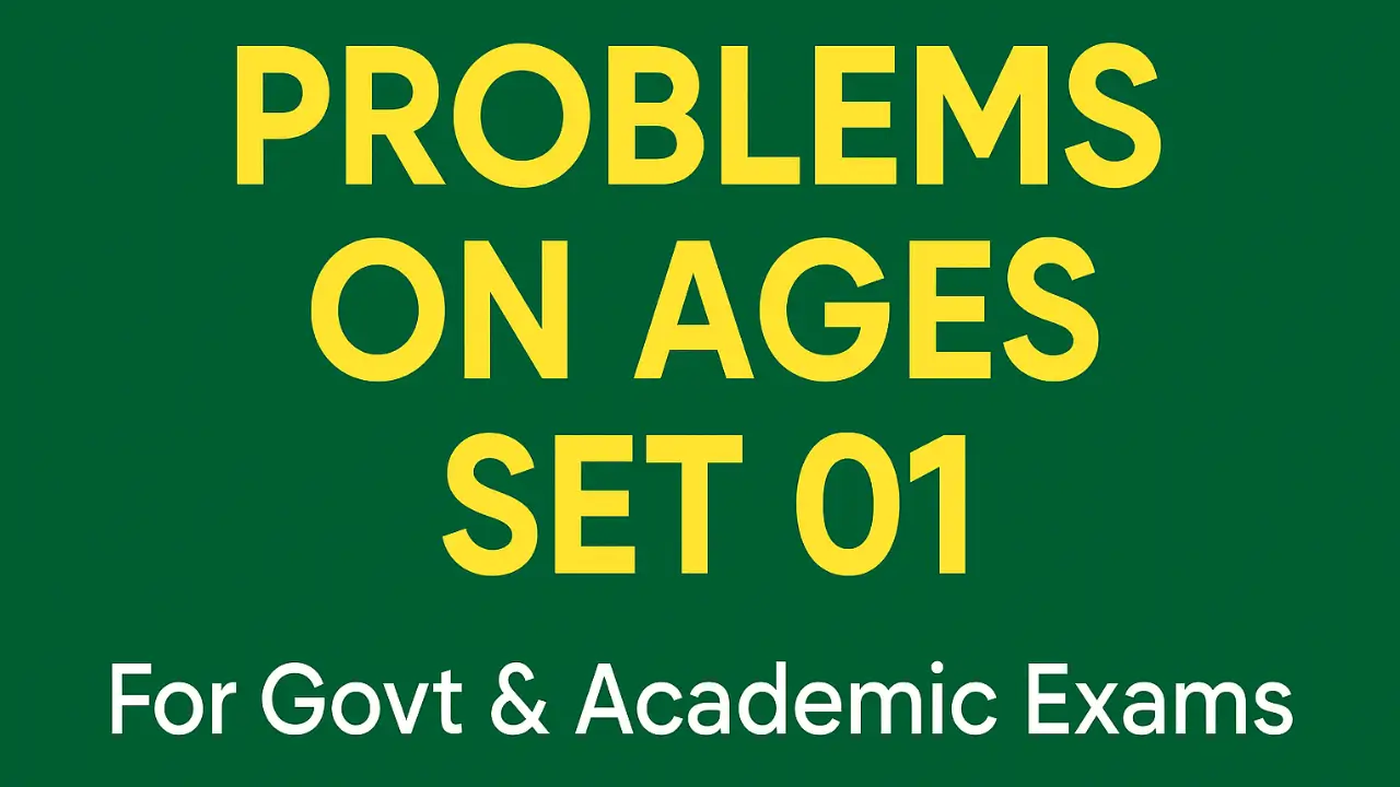 Age Problem Questions