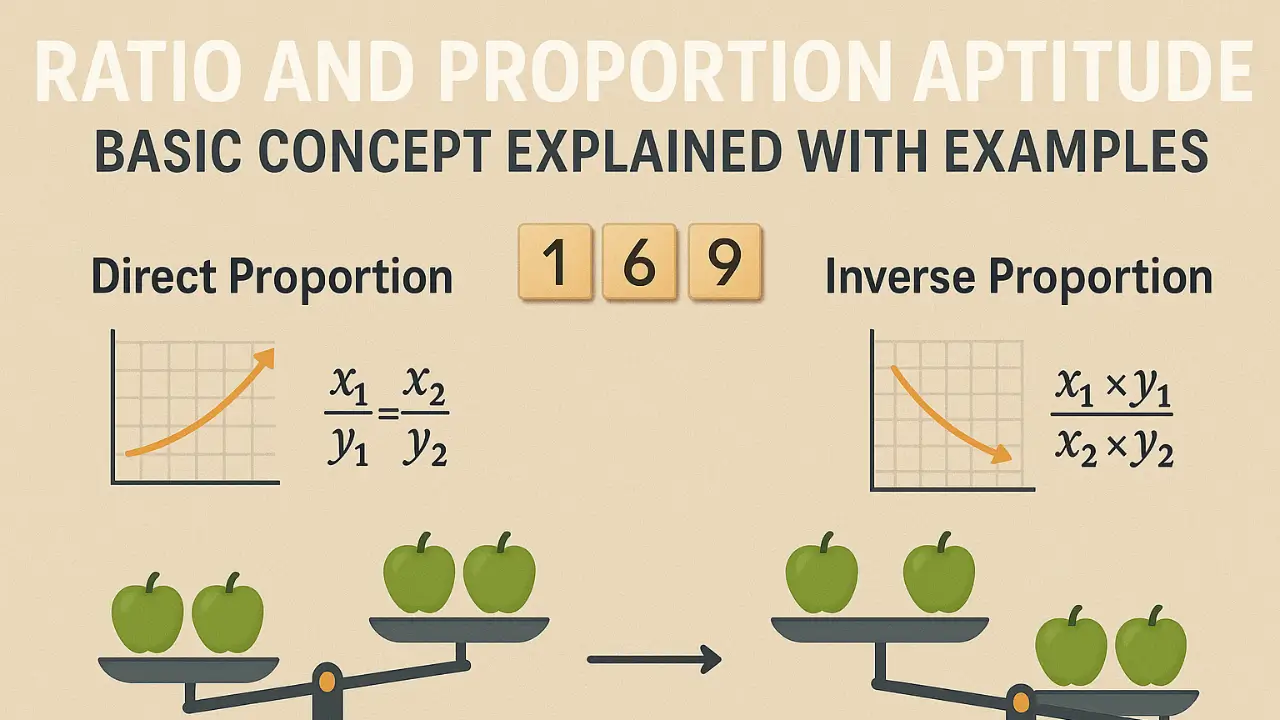Ratio and Proportion Aptitude